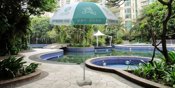 广告太阳伞的发展——长沙天霸帐篷有限公司专注于广告太阳伞制作