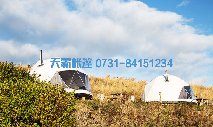 球形野奢帐篷，带你欣赏户外的风景
