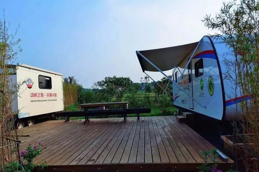 工作累了可以去娄底双峰归古房车露营地，散散心